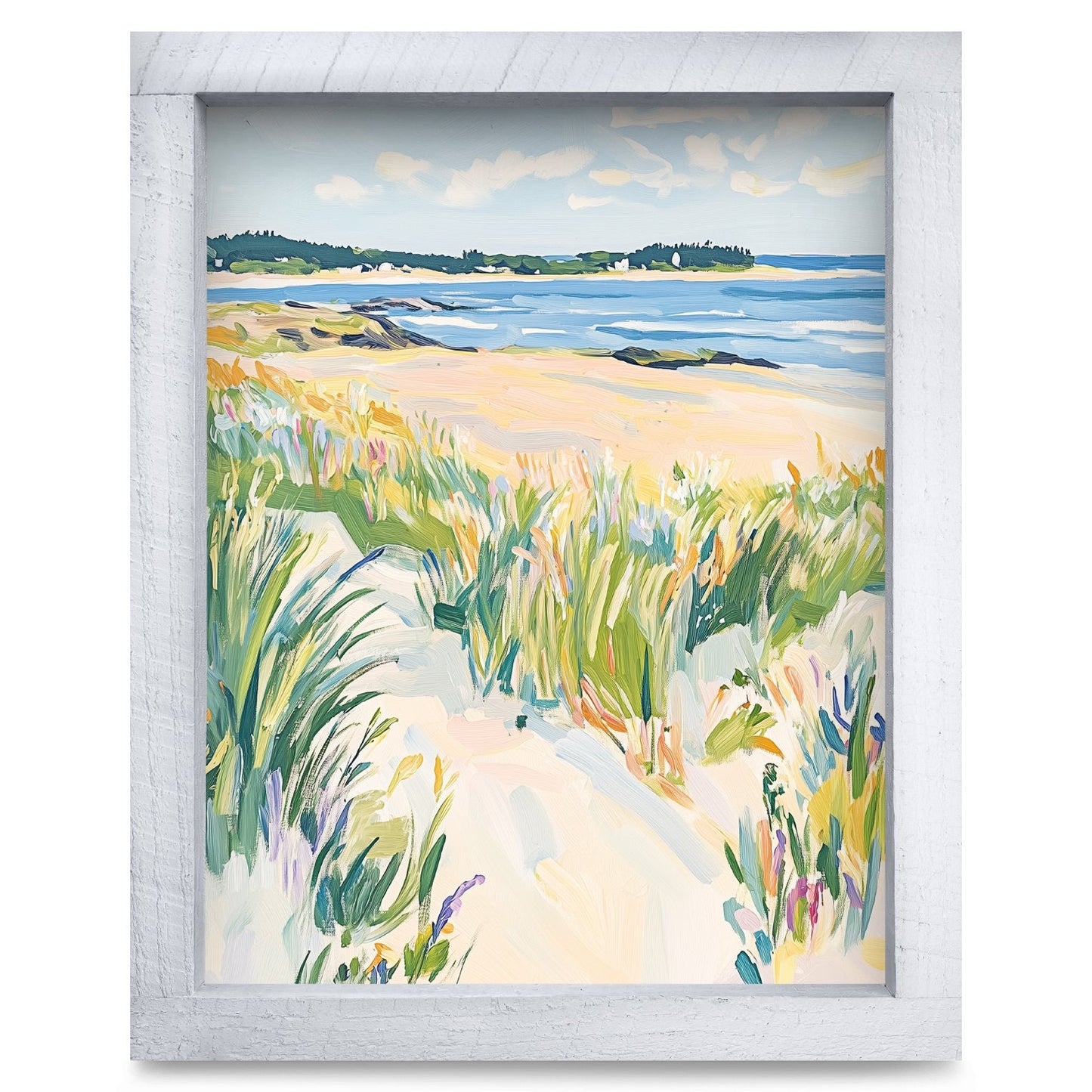 Rustic White frame