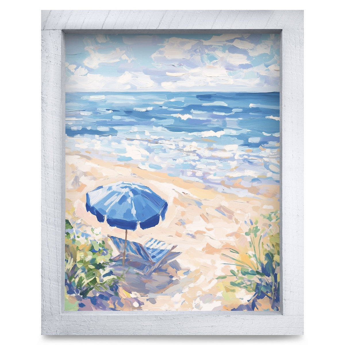 Rustic White frame