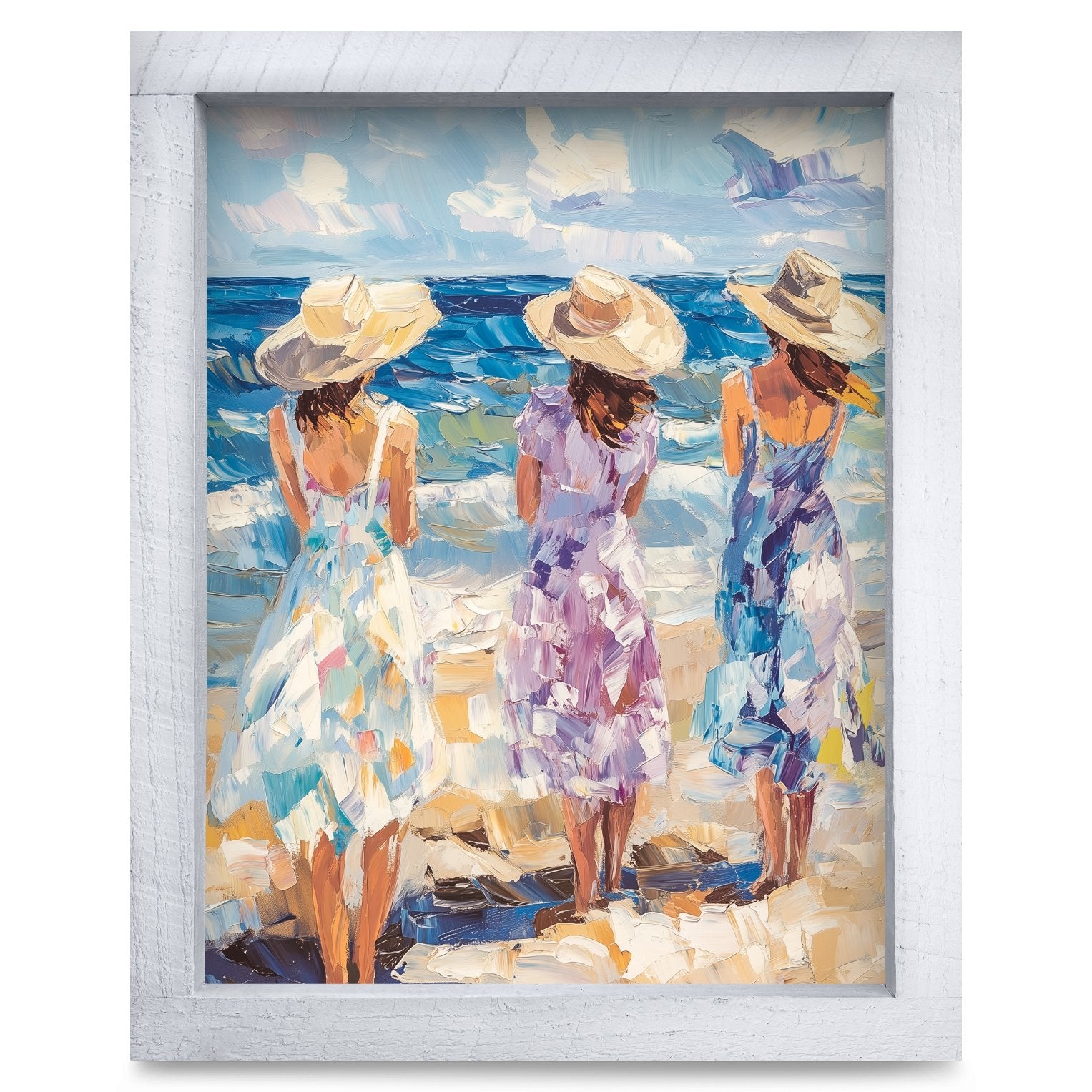 Rustic White frame