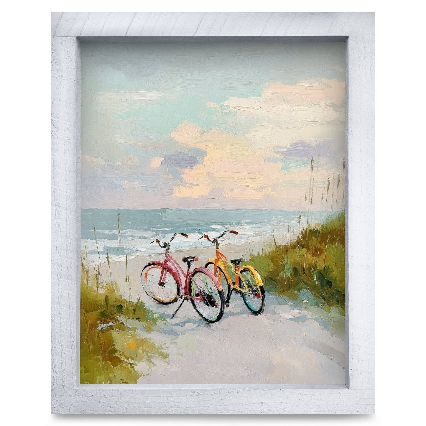 Rustic White frame