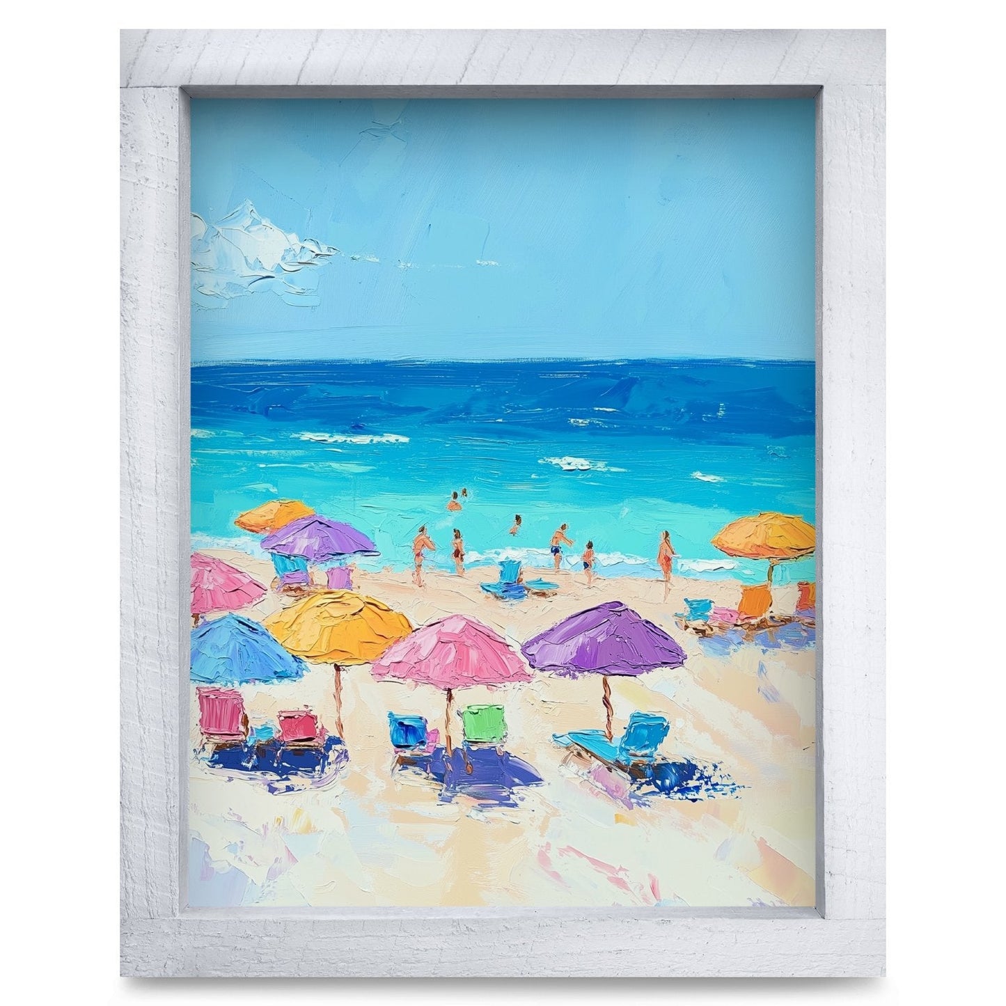 Rustic White frame