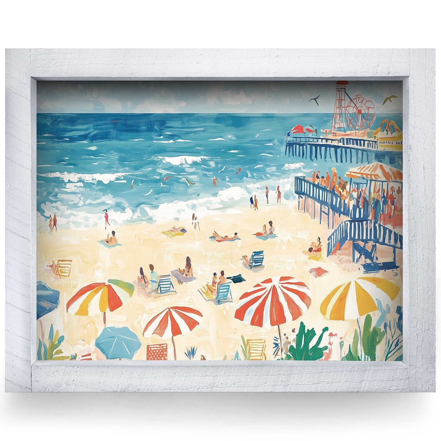 Rustic White frame