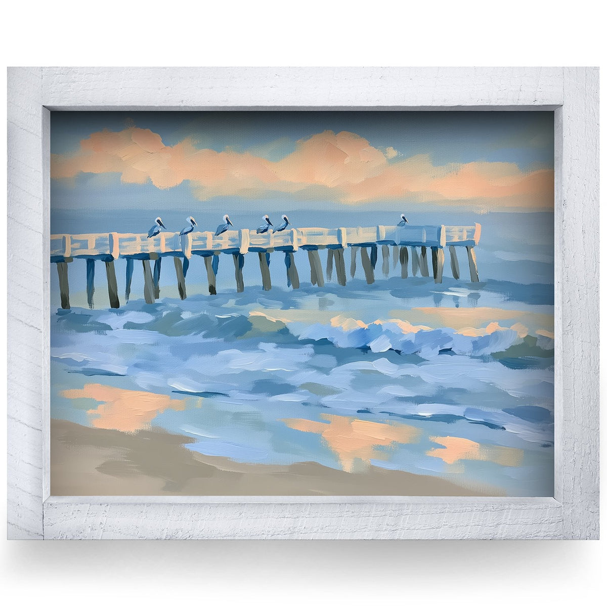 Rustic White frame