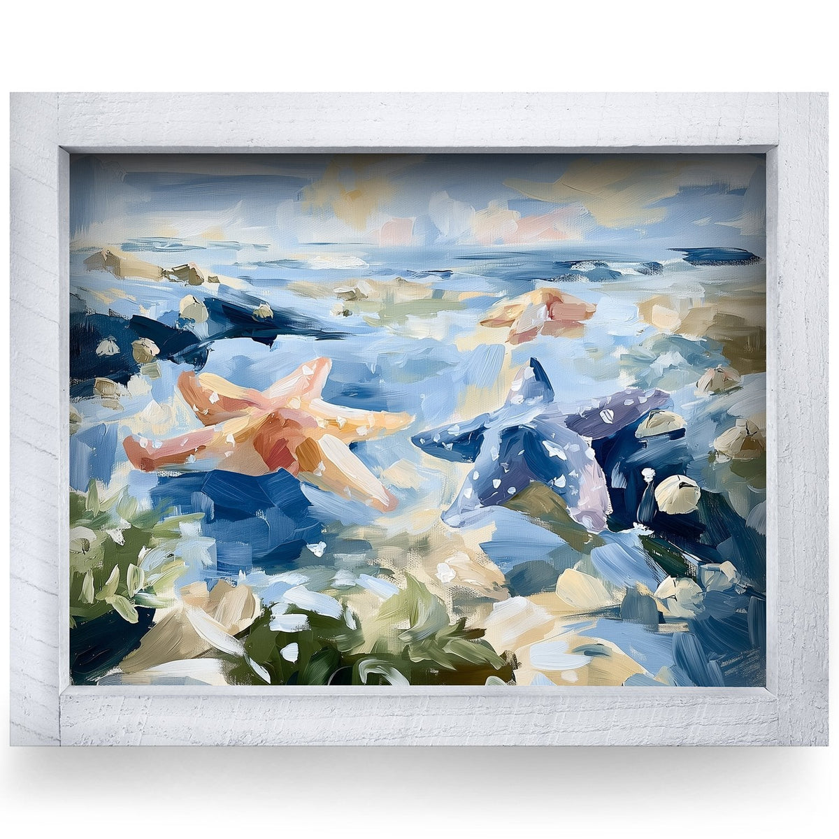 Rustic White frame