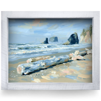 Rustic White frame