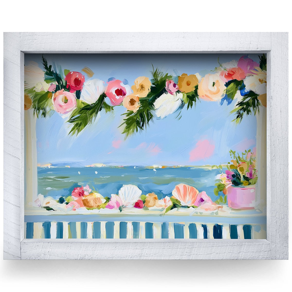 Rustic White frame