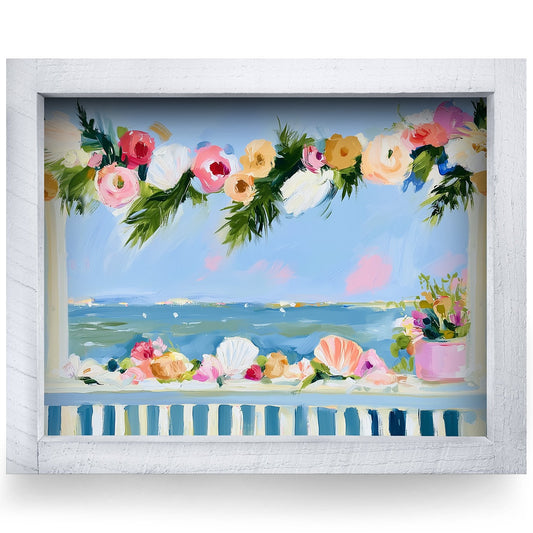 Rustic White frame