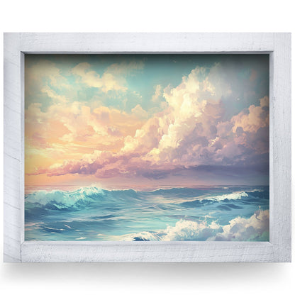 Rustic White frame
