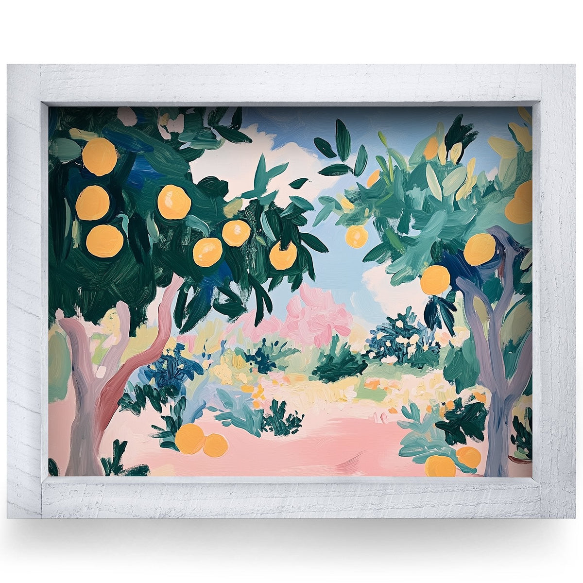 Rustic White frame