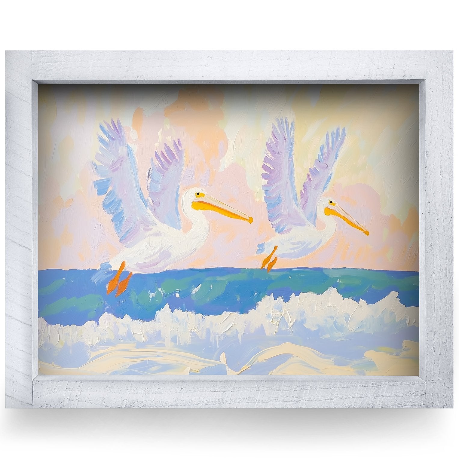 Rustic White frame