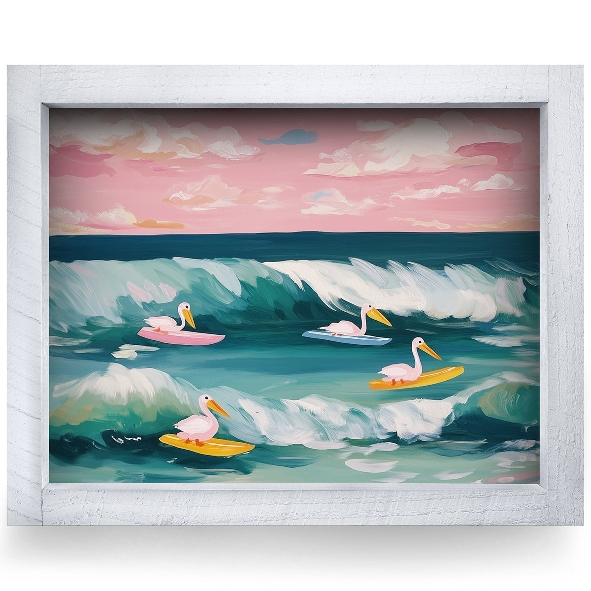 Rustic White frame