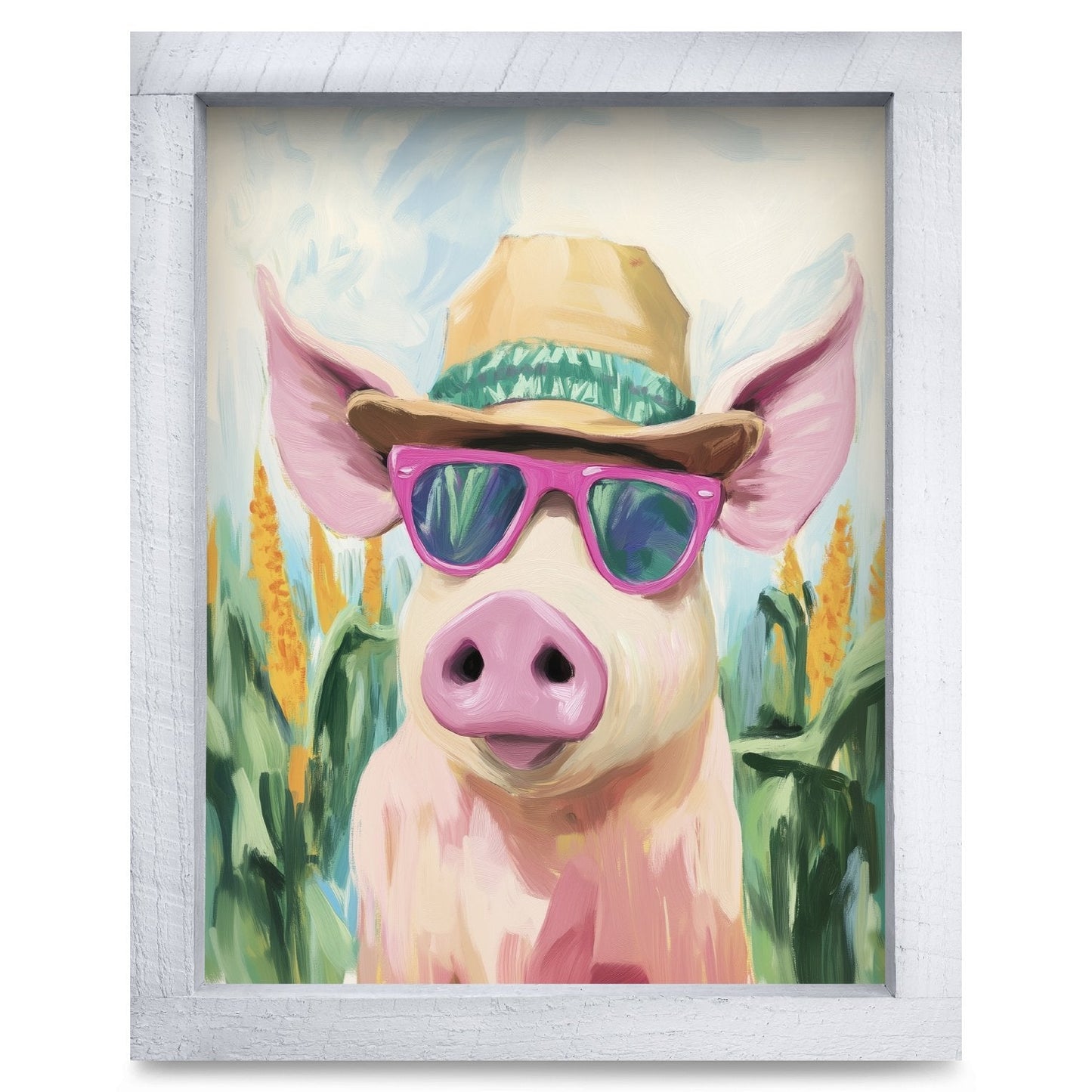Rustic White frame