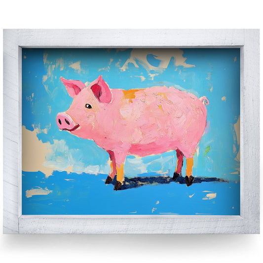 Rustic White frame