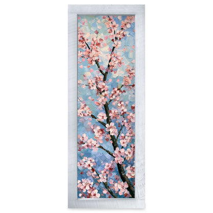 Cherry Blossom Branches | Real Wood Framed Wall Art Print