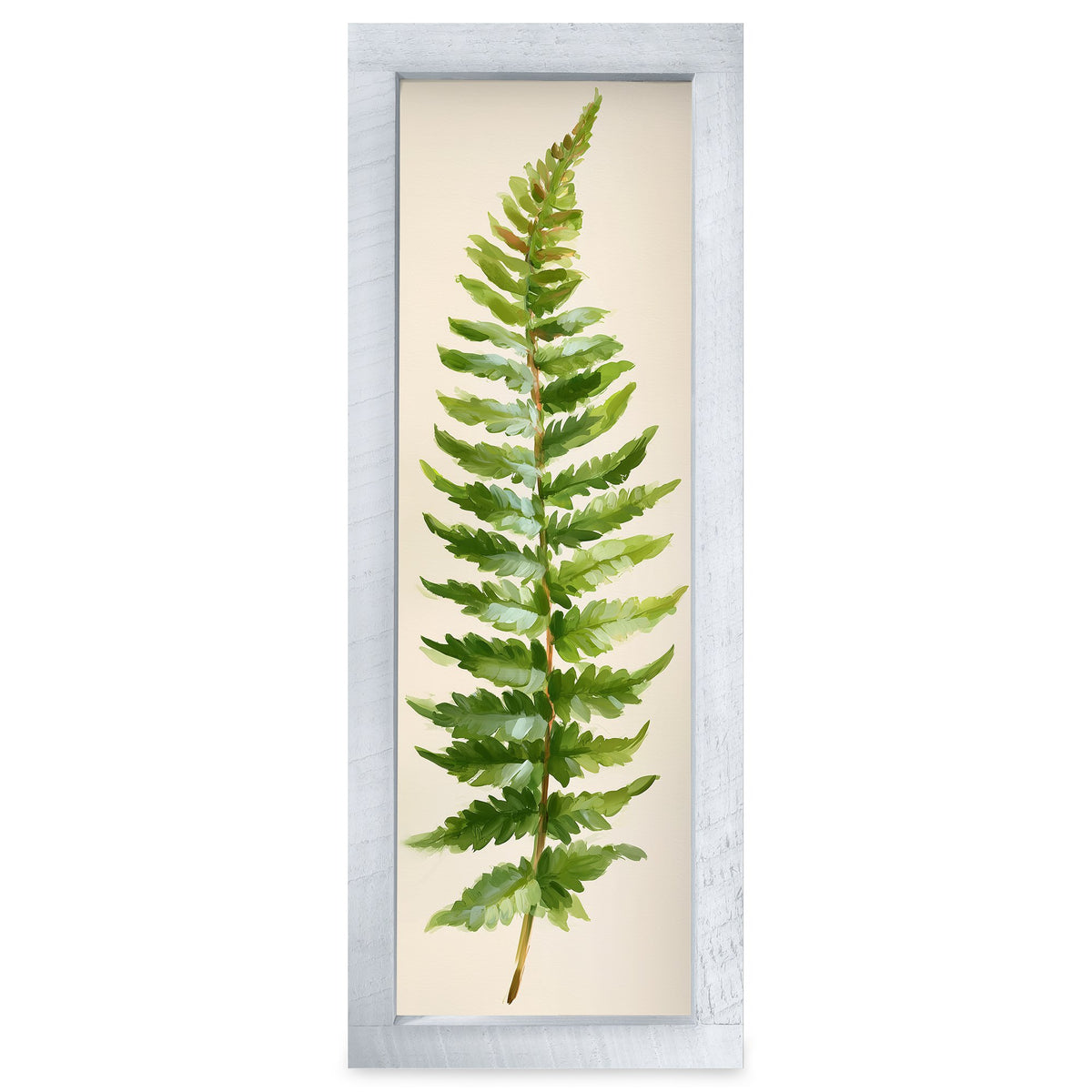 Fern Trio | Real Wood Framed Wall Art Print