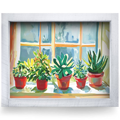 Rustic White frame