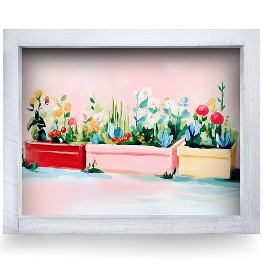 Rustic White frame
