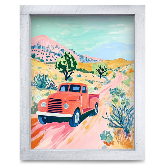 Rustic White frame