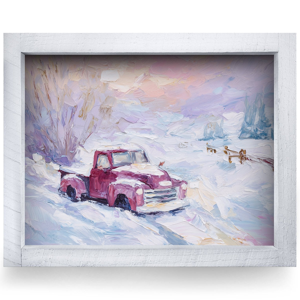 Rustic White frame