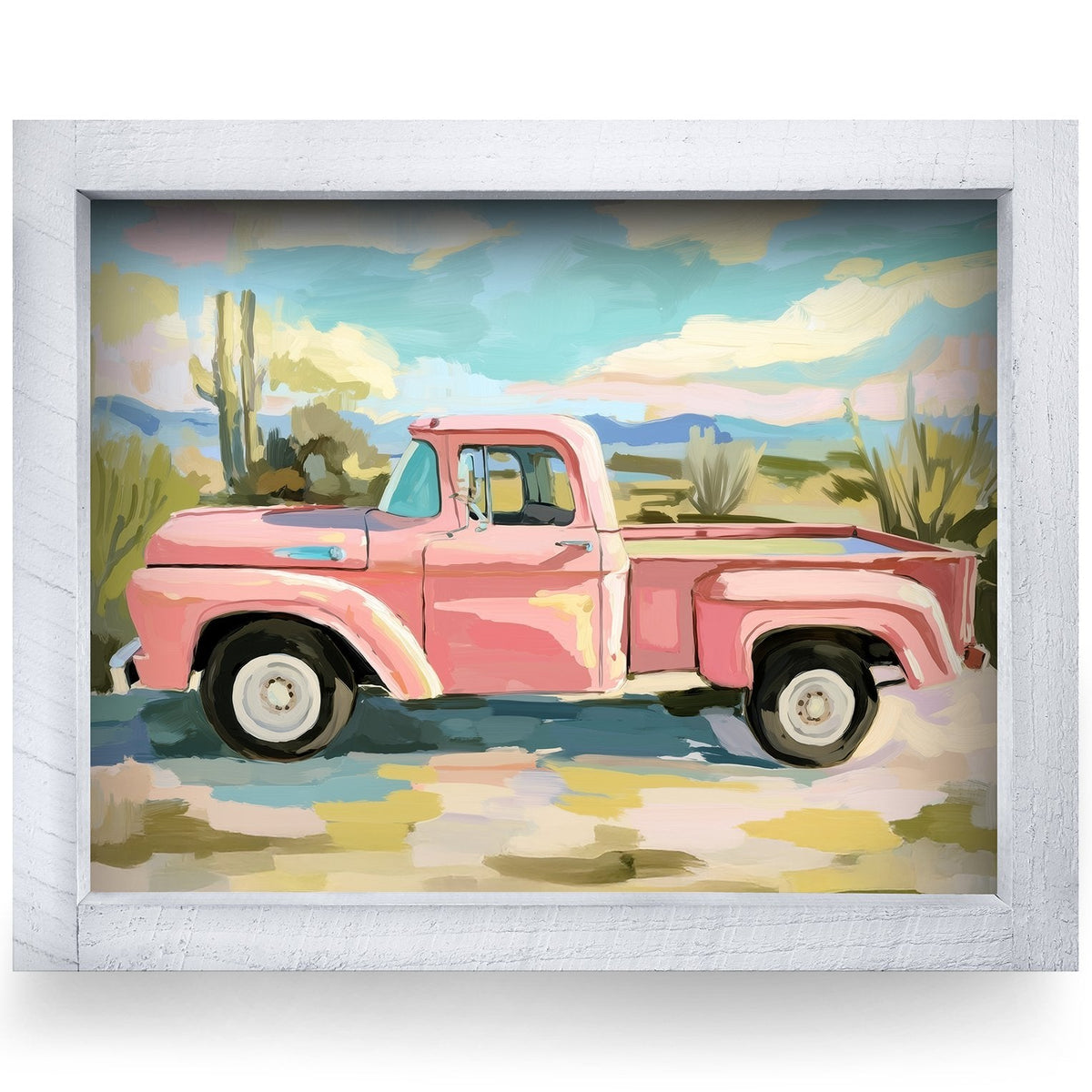 Rustic White frame