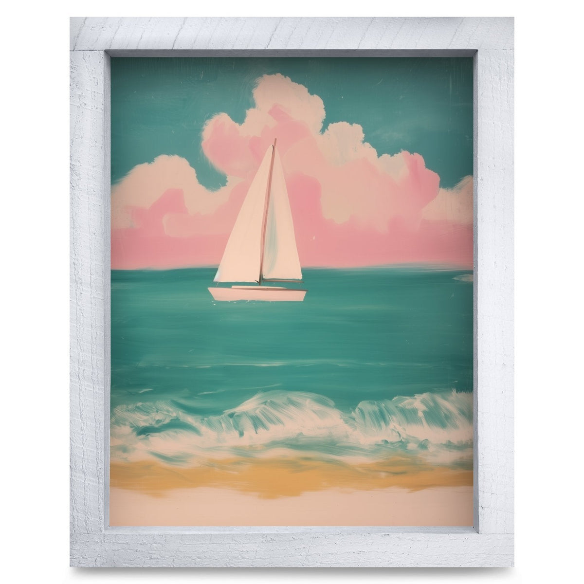 Rustic White frame