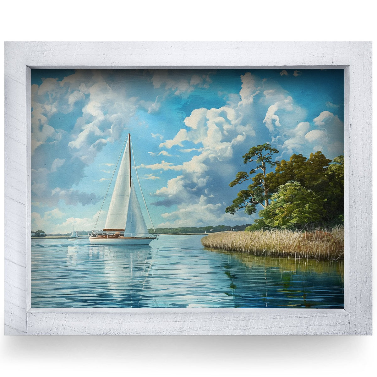 Rustic White frame