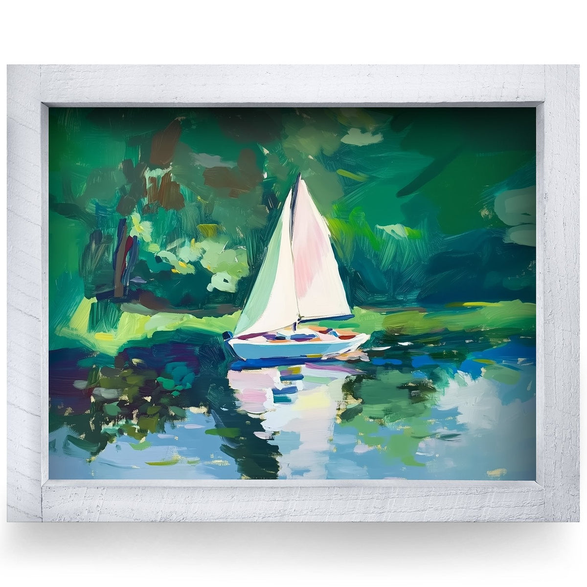 Rustic White frame