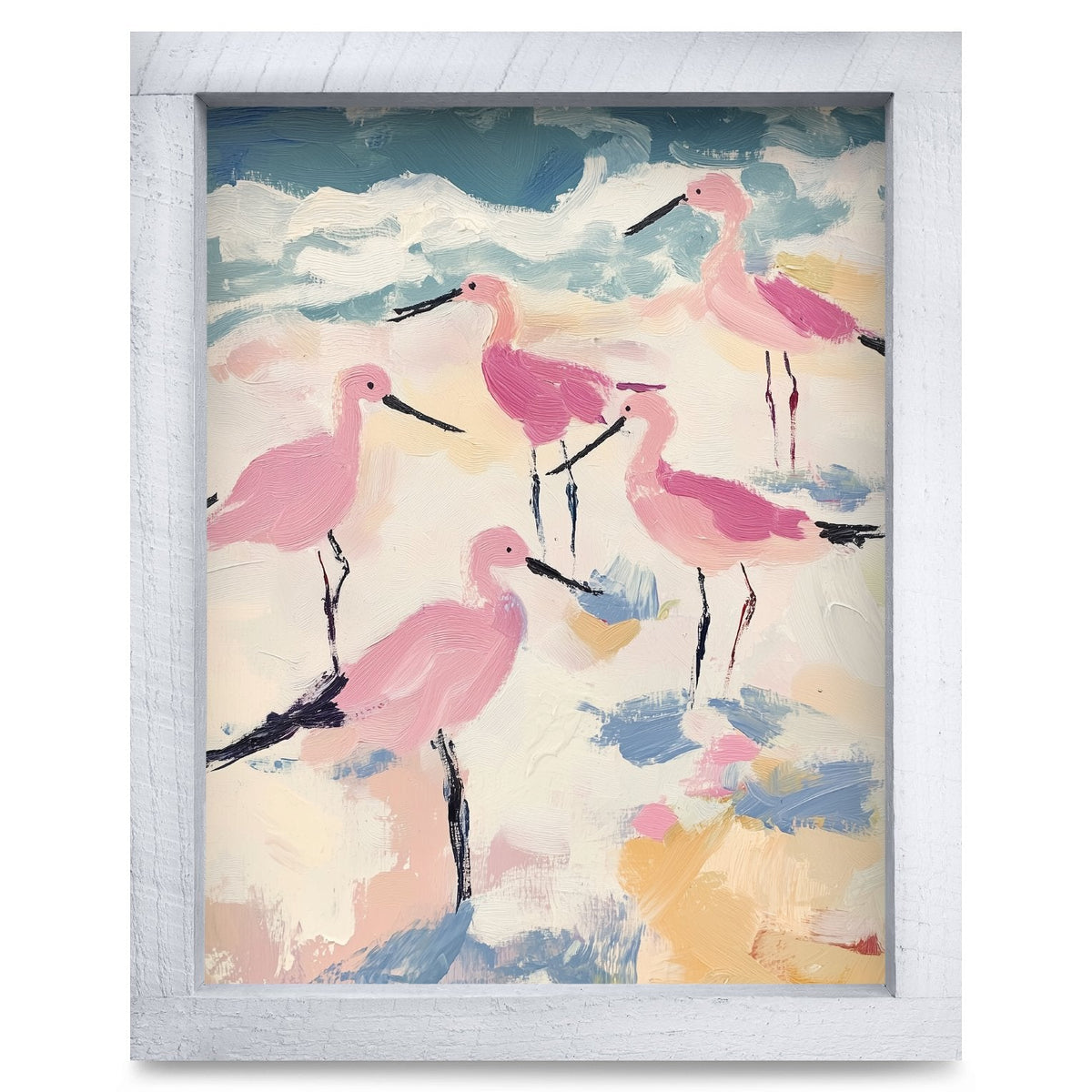 Rustic White frame