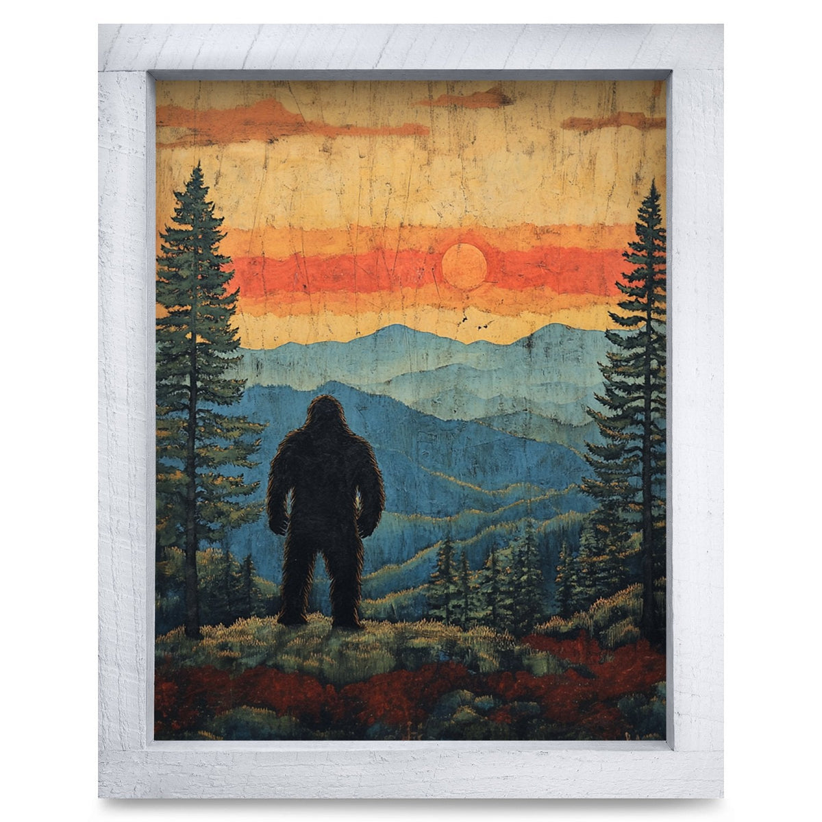 Rustic White frame
