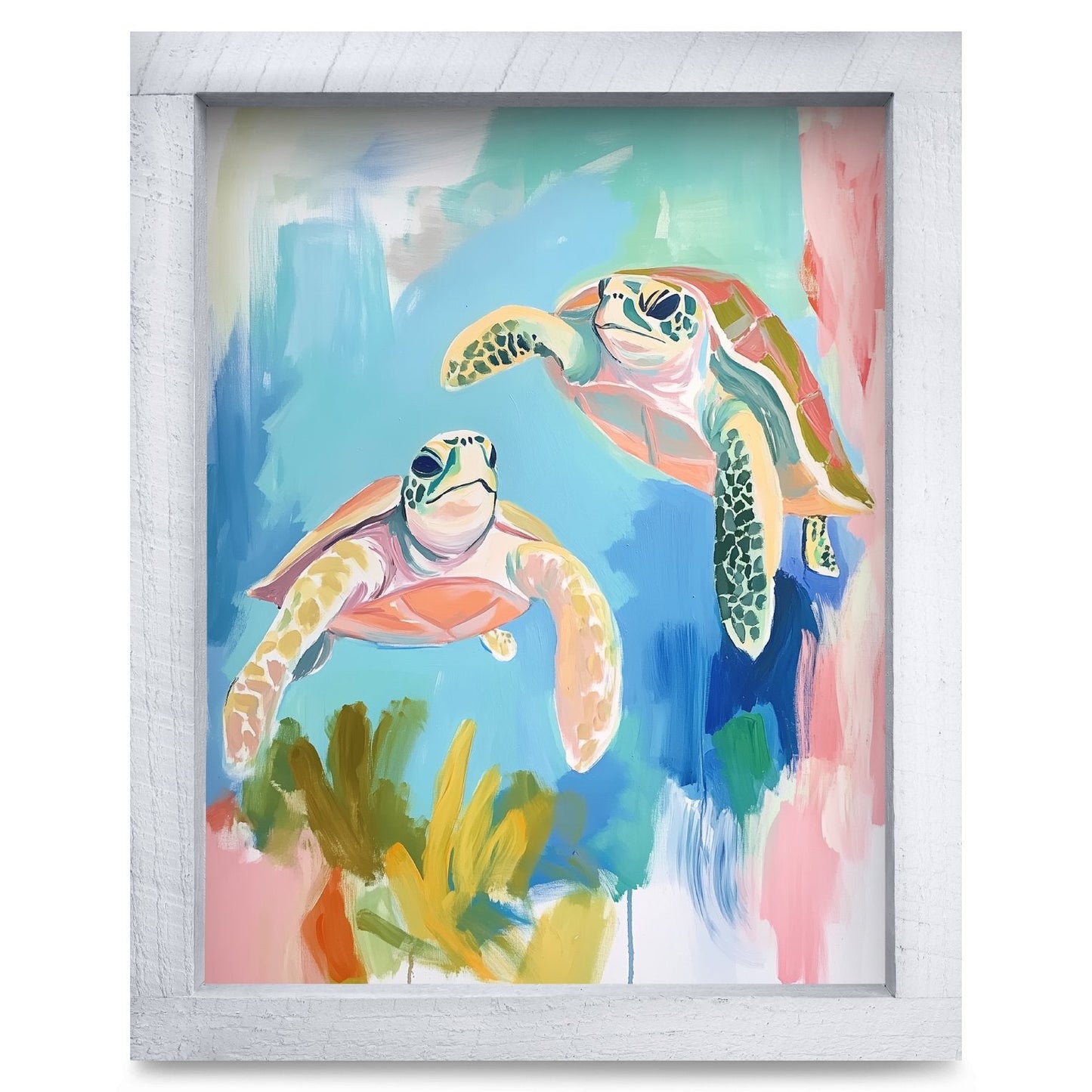 Rustic White frame
