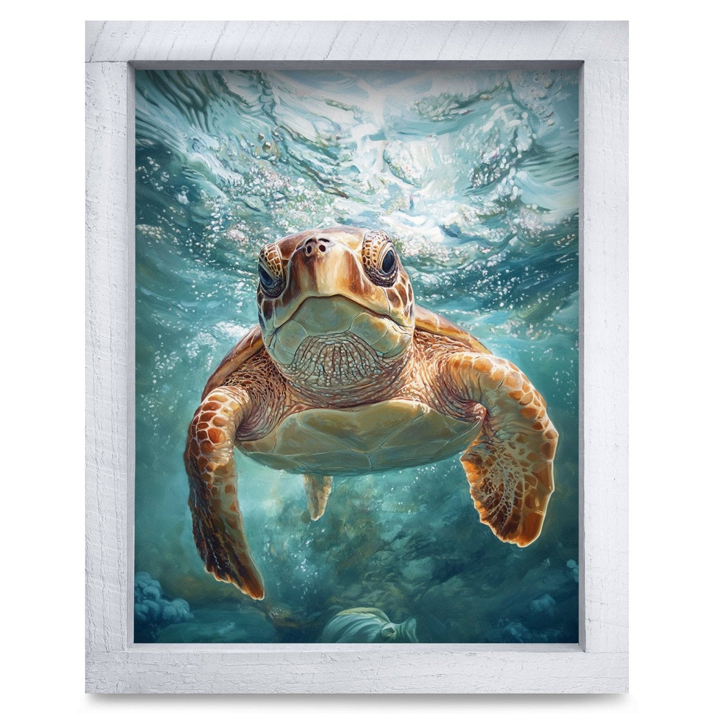 Rustic White frame
