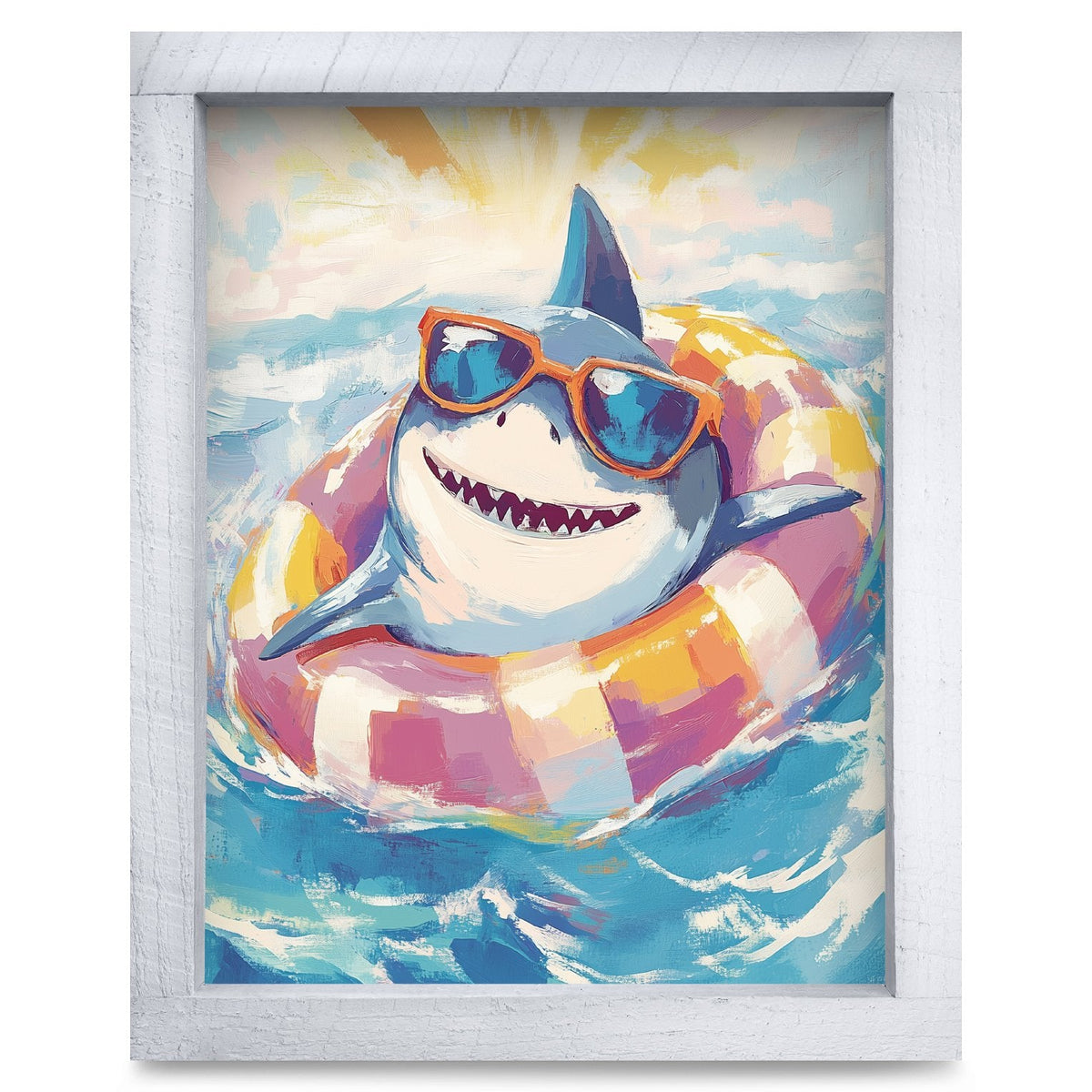 Rustic White frame