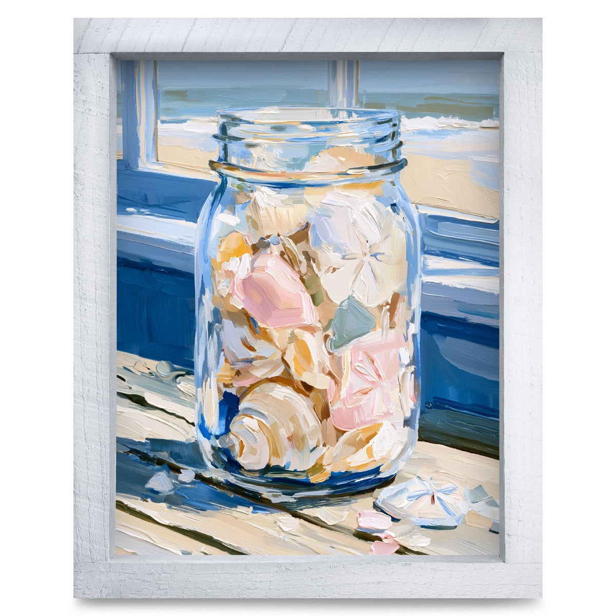Rustic White frame