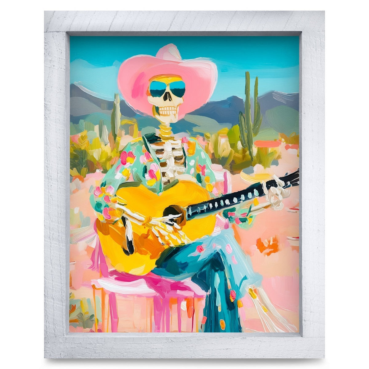 Rustic White frame