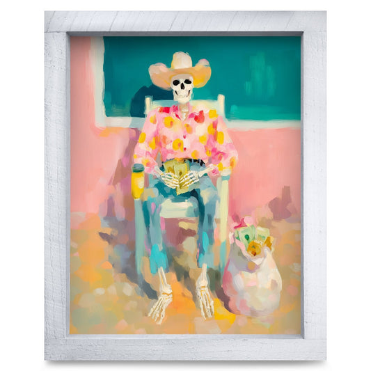 Rustic White frame