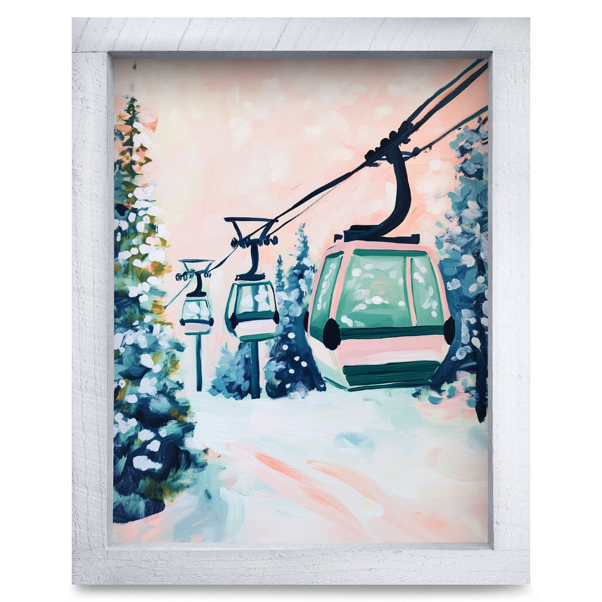 Rustic White frame