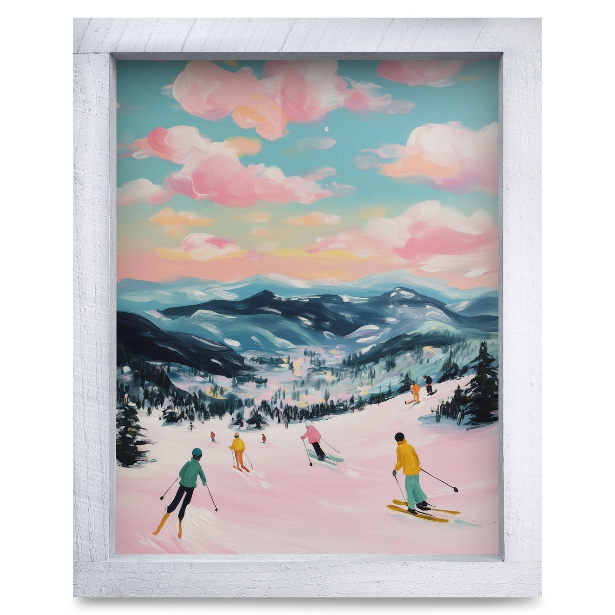 Rustic White frame
