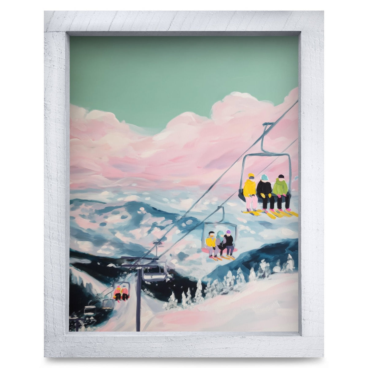 Rustic White frame
