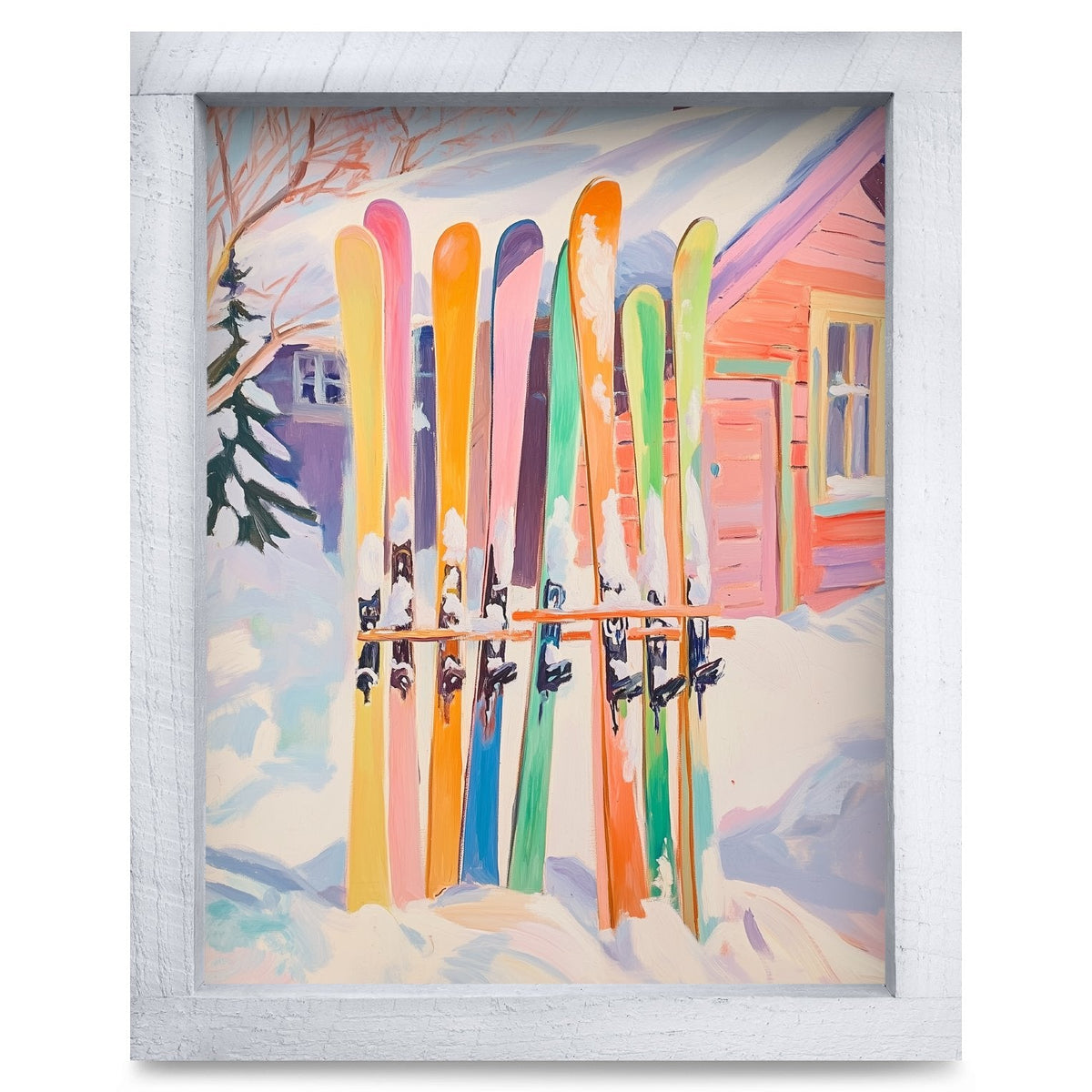 Rustic White frame