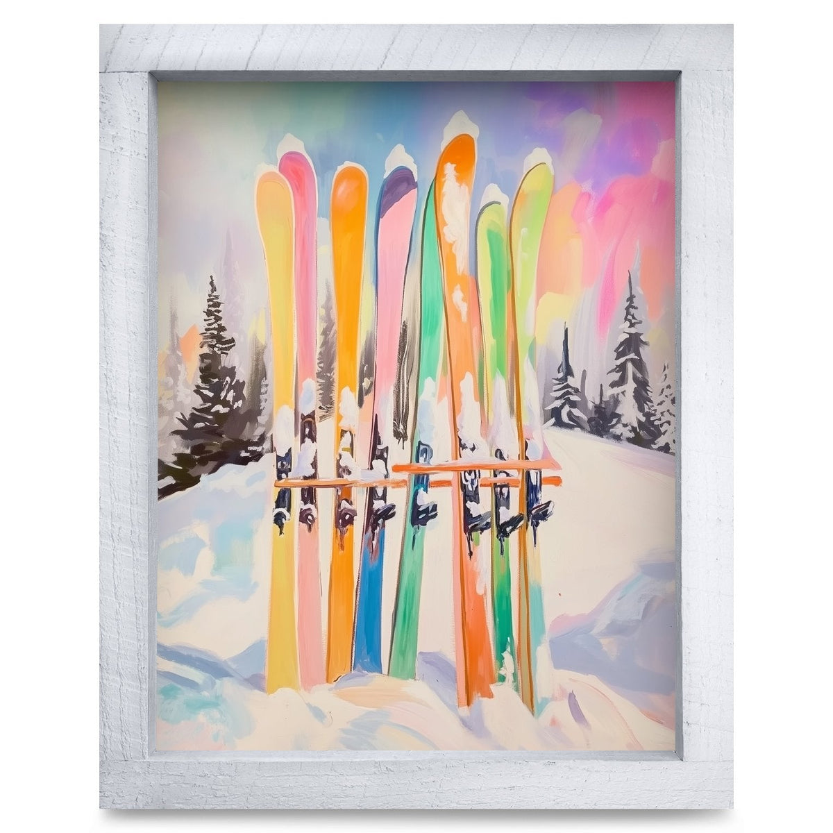 Rustic White frame