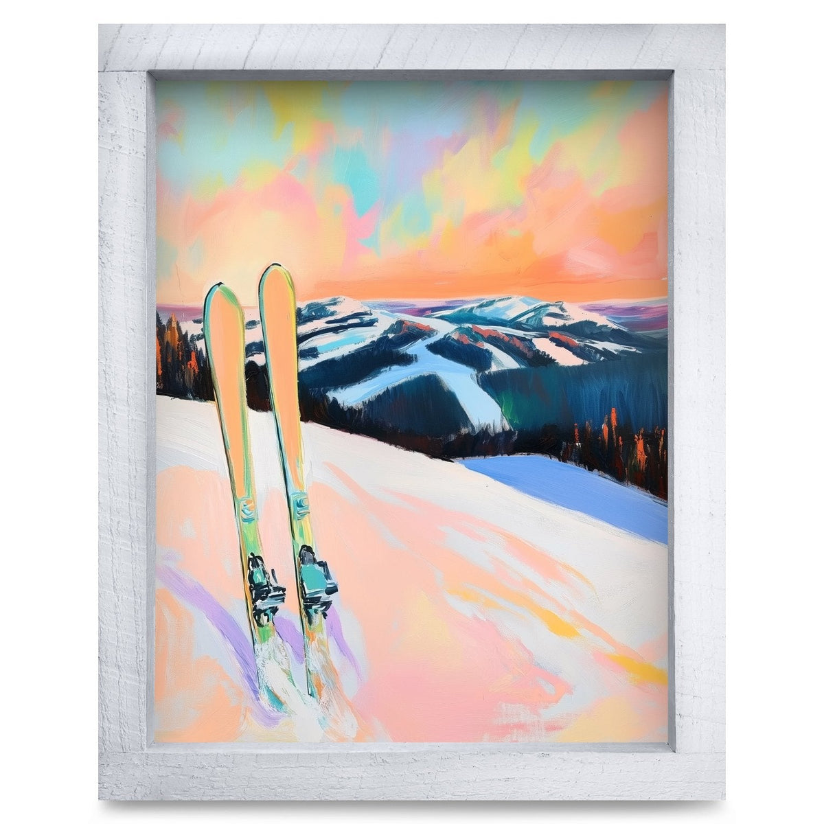 Rustic White frame