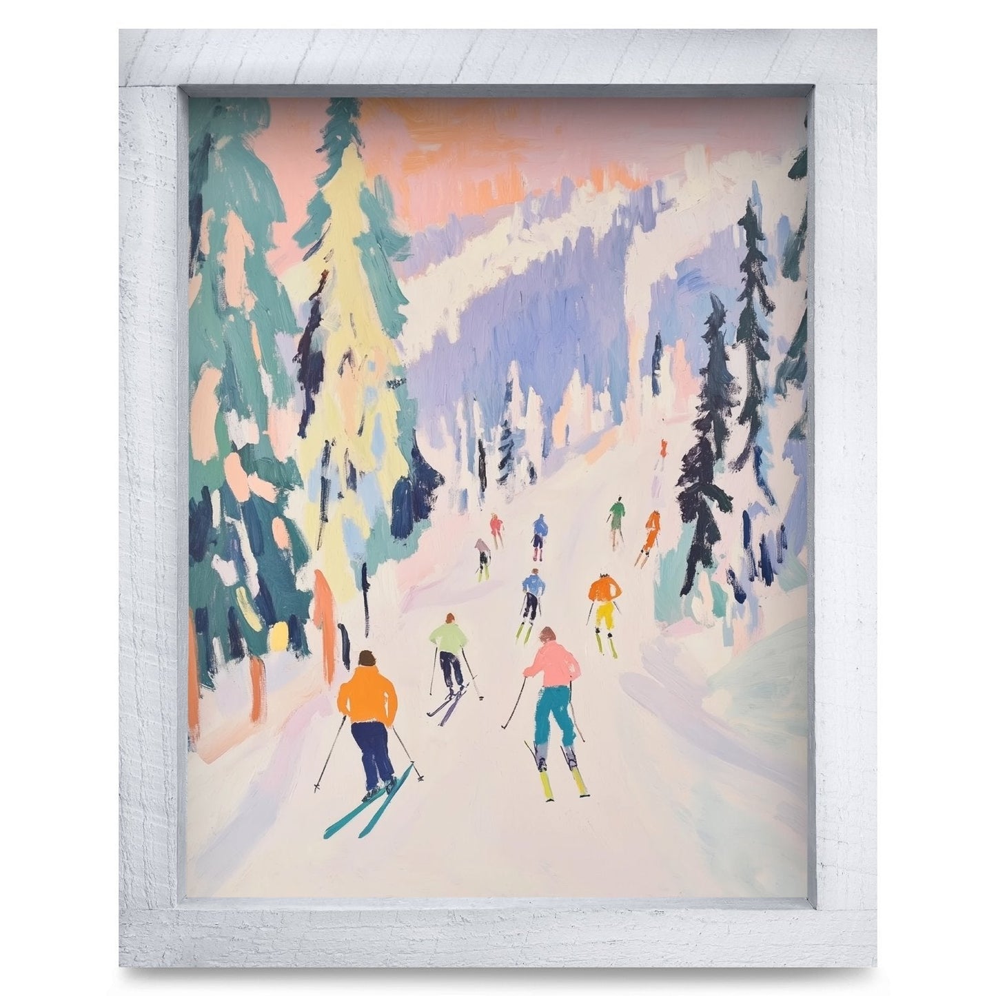 Rustic White frame