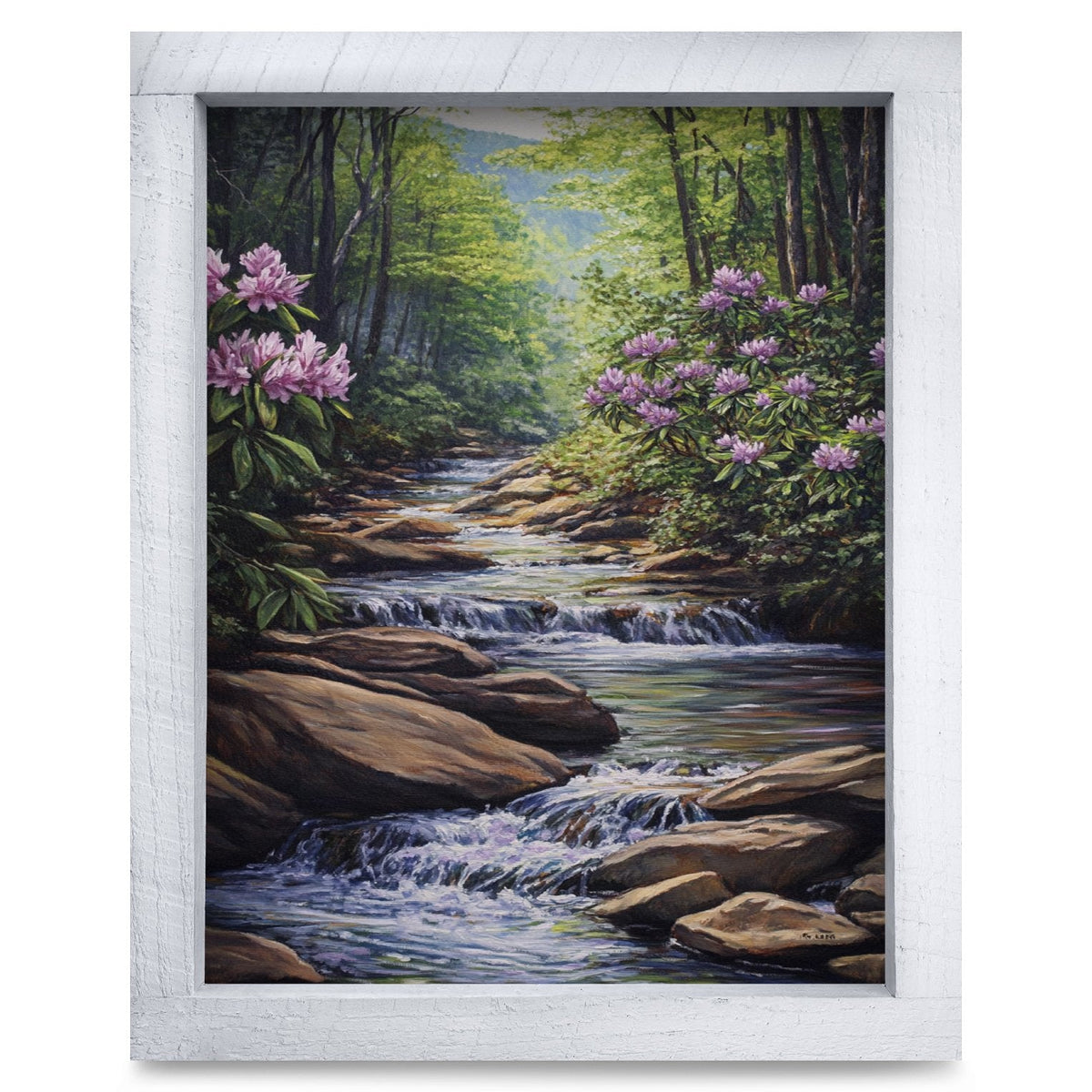 Rustic White frame