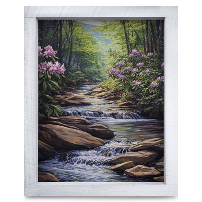 Rustic White frame