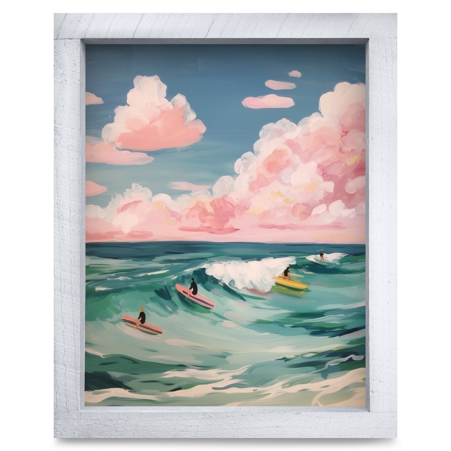 Rustic White frame