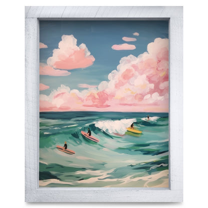 Rustic White frame