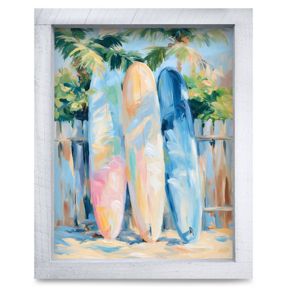 Rustic White frame