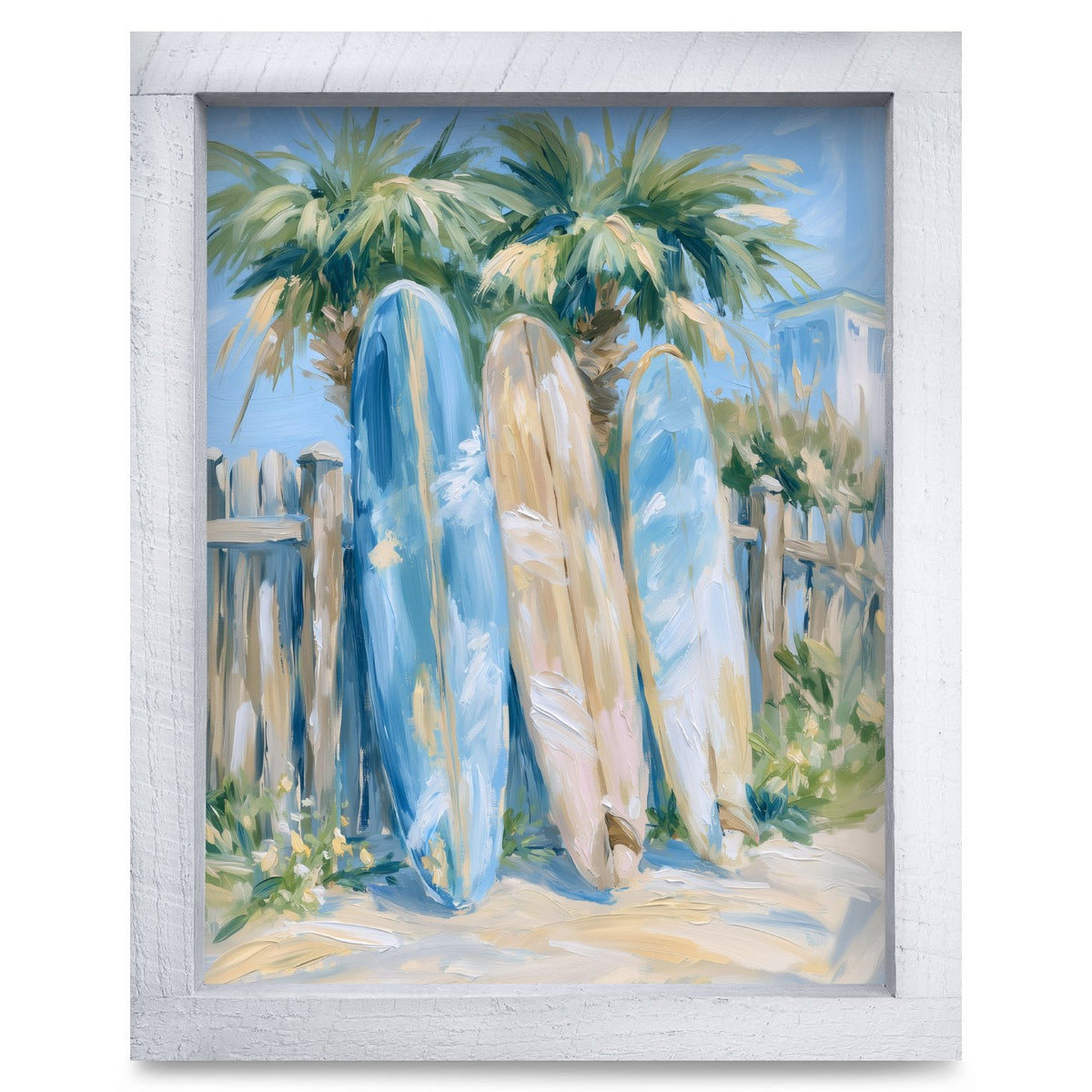 Rustic White frame