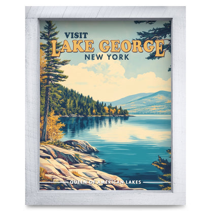 Rustic White frame