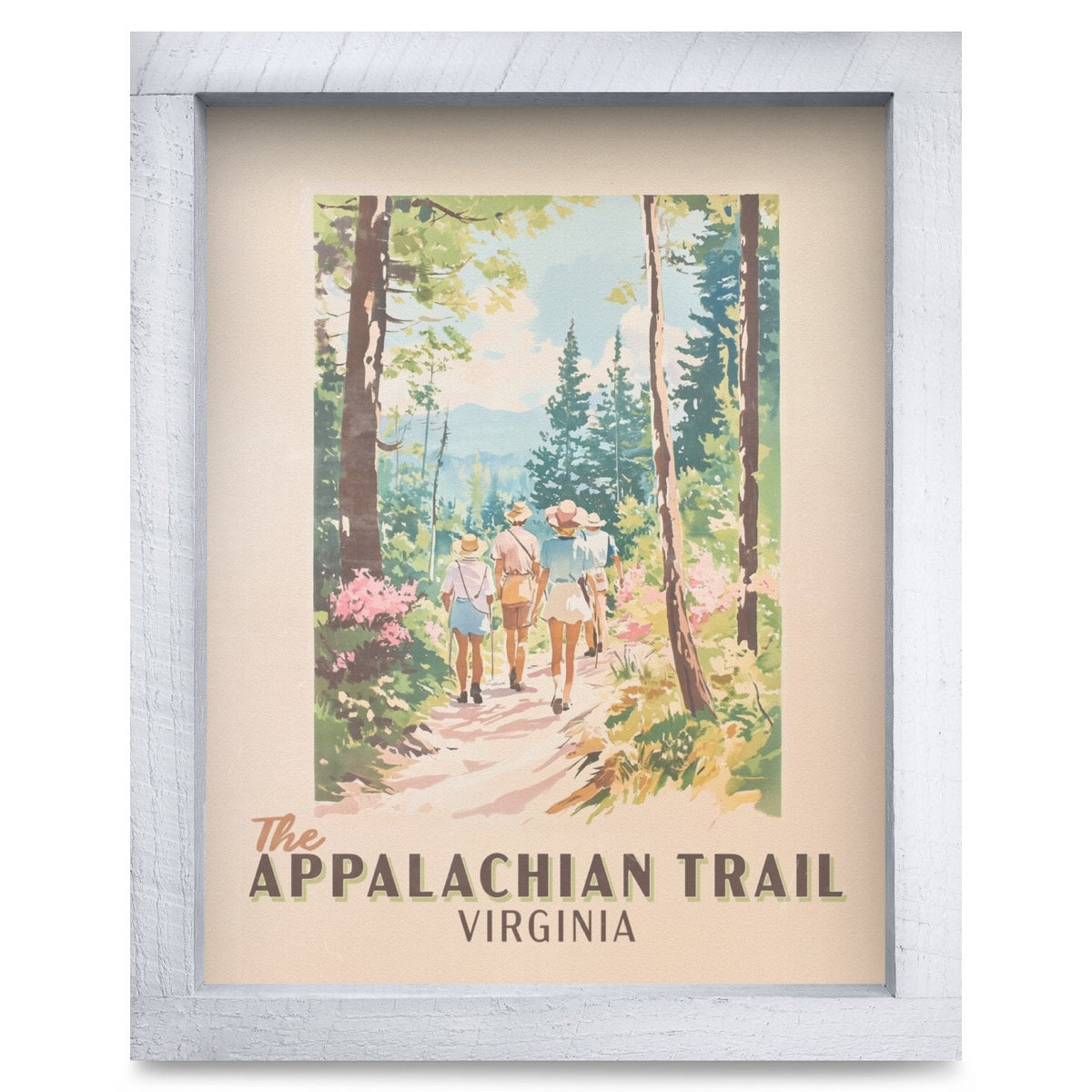 Rustic White frame
